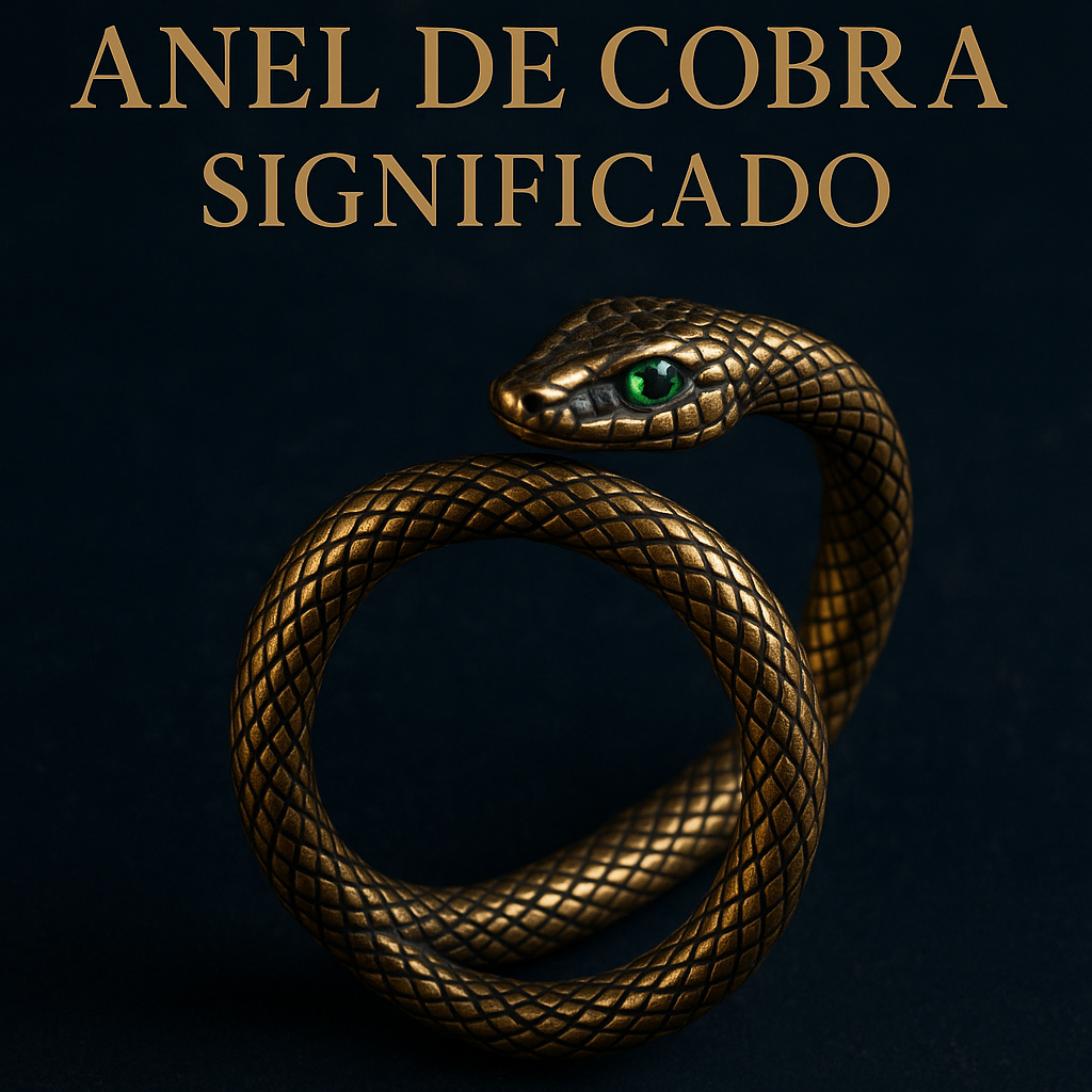 Anel de cobra: significado, simbolismo e poder oculto por trás do acessório