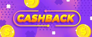 Imagem colorida ilustrativa sobre como usar o cashback a seu favor, com moedas e símbolos de dinheiro em destaque, ideal para artigos e dicas financeiras.